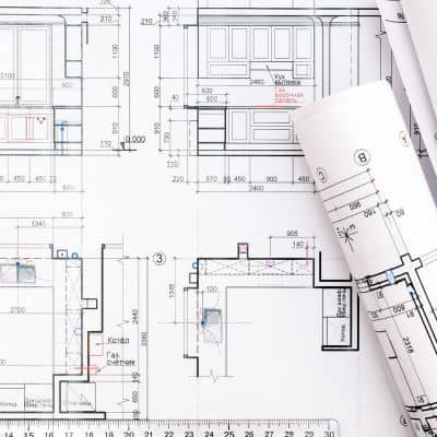 ALTA title survey details showing property boundaries, dimensions, and layout issues that can cause permit review rejections